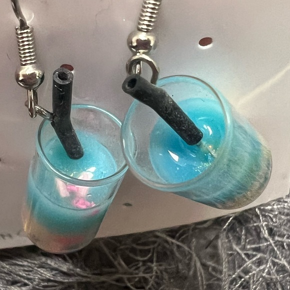 NWOT Mini Boba Tea Earrings! - Picture 6 of 11
